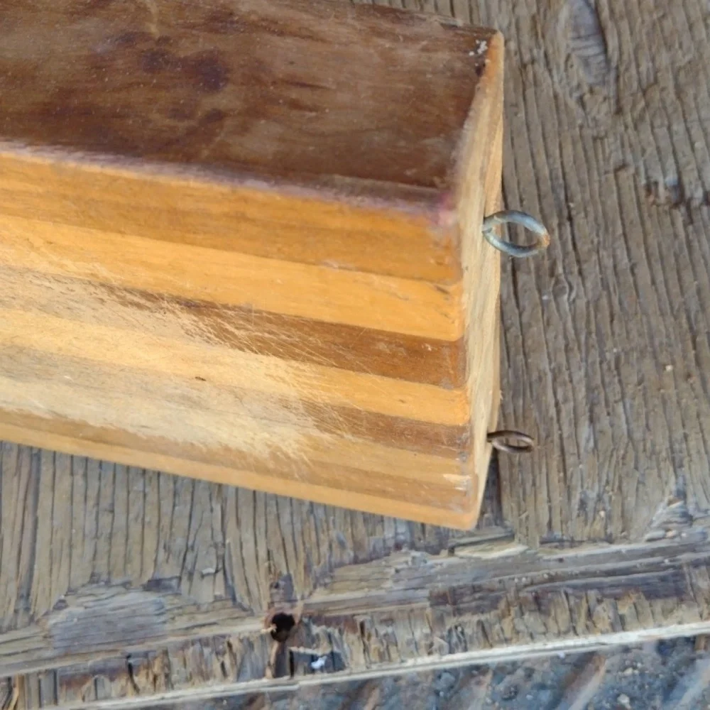 Wooden Striped Cutting Board
